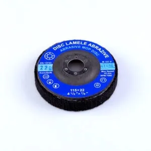 Disc lustruit din pasla abraziva M107P – 115X22.3mm – granulatie 600